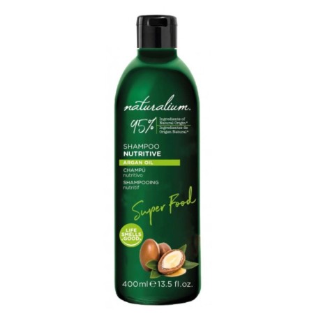 Shampooing nourrissant Naturalium Super Food Huile d'Argan 400 ml: Plus de 300.000 produits de grandes marques en vente directe 