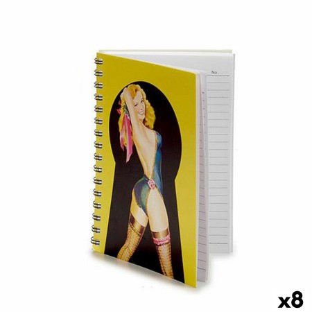Cahier à Spirale Pincello 1711190 A5 3D (8 Unités): Plus de 300.000 produits de grandes marques en vente directe à prix usine su