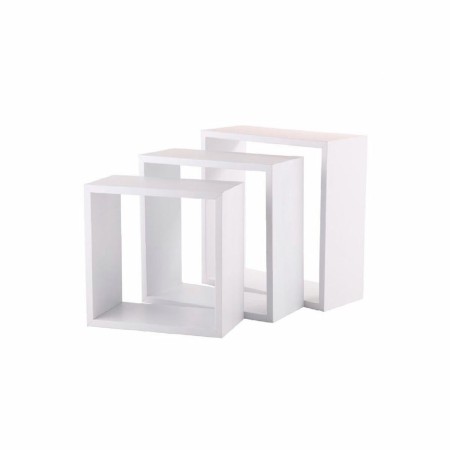 Etagères 5five Simply Smart Blanc Bois MDF Cubes 3 Pièces: Plus de 300.000 produits de grandes marques en vente directe à prix u