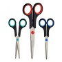 Ciseaux Pincello AR1607051 Jaune Bleu Rouge Métal Plastique 1 x 21,5 x 7,5 cm (12 Unités): Plus de 300.000 produits de grandes m