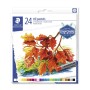 Crayons gras de couleur Staedtler Design Journey 24 Pièces Multicouleur (24 Unités): Plus de 300.000 produits de grandes marques