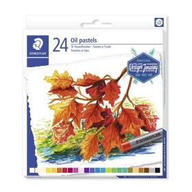 Crayons gras de couleur Staedtler Design Journey 24 Pièces Multicouleur (24 Unités): Plus de 300.000 produits de grandes marques