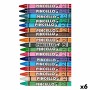 Crayons gras de couleur Pincello 36C Multicouleur (6 Unités): Plus de 300.000 produits de grandes marques en vente directe à pri