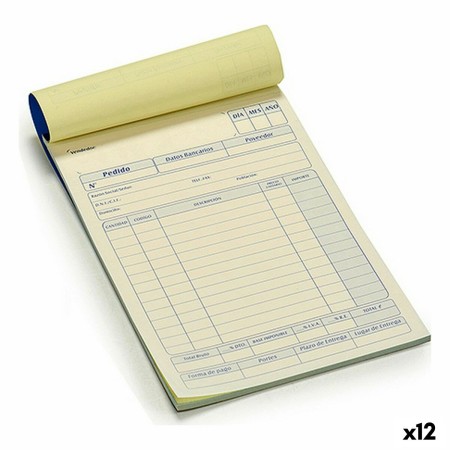 Carnet de commandes Pincello AR1607145 14 x 0,5 x 21 cm (12 Unités): Plus de 300.000 produits de grandes marques en vente direct