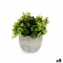 Plante décorative Ibergarden QY-H021 Plastique Fleurs 20 x 20,5 x 20 cm (8 Unités): Plus de 300.000 produits de grandes marques 
