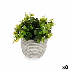 Plante décorative Ibergarden QY-H021 Plastique Fleurs 20 x 20,5 x 20 cm (8 Unités): Plus de 300.000 produits de grandes marques 