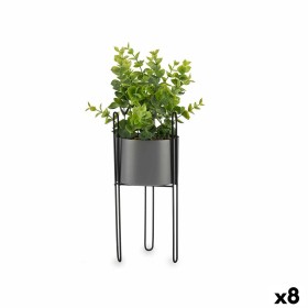 Plante décorative Ibergarden QY-H096 Métal Plastique Eucalyptus 14 x 40 x 14 cm (8 Unités): Plus de 300.000 produits de grandes 