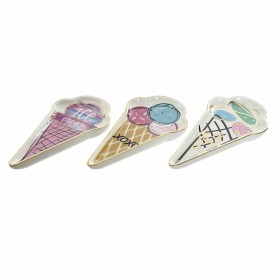 Vide-poches DKD Home Decor Glace (3 Pièces) (Reconditionné A): Plus de 300.000 produits de grandes marques en vente directe à pr