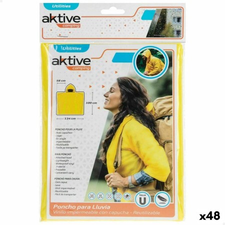 Imperméable Aktive Jaune (48 Unités): Plus de 300.000 produits de grandes marques en vente directe à prix usine sur cadeaufou.co