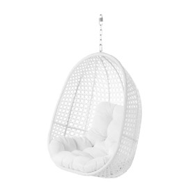 Fauteuil de jardin suspendu Dido Blanc 81 x 64 x 111,5 cm: Plus de 300.000 produits de grandes marques en vente directe à prix u