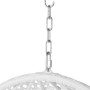 Fauteuil de jardin suspendu Dido Blanc 81 x 64 x 111,5 cm: Plus de 300.000 produits de grandes marques en vente directe à prix u