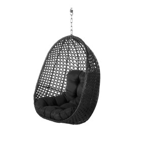 Fauteuil de jardin suspendu Dido Noir 81 x 64 x 111,5 cm: Plus de 300.000 produits de grandes marques en vente directe à prix us