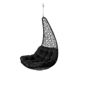 Fauteuil de jardin suspendu Dido Noir Rotin 82 x 84 x 132 cm: Plus de 300.000 produits de grandes marques en vente directe à pri