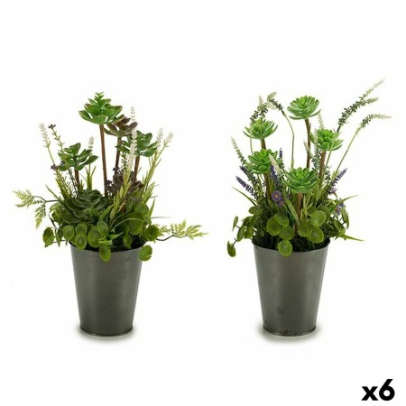 Plante décorative Ibergarden XD16-819 Liège Plastique Fleurs Campagne 20 x 41 x 20 cm (6 Unités): Plus de 300.000 produits de gr