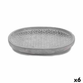 Sous-pot Ibergarden 190060-2 Gris Ciment Avec relief 28 x 4 x 23 cm (6 Unités): Plus de 300.000 produits de grandes marques en v