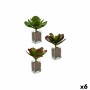 Plante décorative Ibergarden YD0001 Plastique Volets Grand 27 x 29 x 27 cm Bicolore (6 Unités): Plus de 300.000 produits de gran