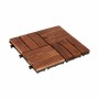 Carreau à emboîtement Ibergarden A12P3030TDC-3A Marron Polyéthylène Acacia 30 x 2,8 x 30 cm (6 Unités): Plus de 300.000 produits