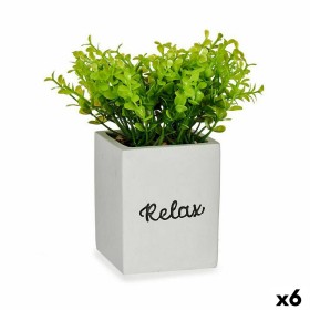 Plante décorative Ibergarden HY2-39 Plastique Ciment Volets Petit 13 x 18 x 13 cm (6 Unités): Plus de 300.000 produits de grande