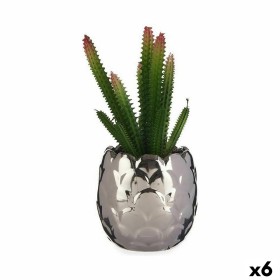Plante décorative Ibergarden HY2-44 Céramique Plastique Cactus 10 x 20 x 10 cm (6 Unités): Plus de 300.000 produits de grandes m
