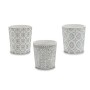 Cache-pot Ibergarden DX43436-F12 Blanc Gris Céramique Modèle 12,3 x 12 x 12,3 cm (144 Unités): Plus de 300.000 produits de grand