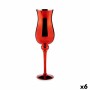 Bougeoir Verre Rouge 13,5 x 4,5 x 13,5 cm (6 Unités): Plus de 300.000 produits de grandes marques en vente directe à prix usine 