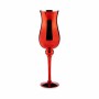 Bougeoir Verre Rouge 13,5 x 4,5 x 13,5 cm (6 Unités): Plus de 300.000 produits de grandes marques en vente directe à prix usine 
