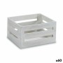 Boîte Décorative Blanc Bois 16 x 8 x 11 cm (60 Unités): Plus de 300.000 produits de grandes marques en vente directe à prix usin