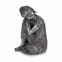 Figurine Décorative Buda Assis Argenté 20 x 30 x 20 cm (4 Unités): Plus de 300.000 produits de grandes marques en vente directe 