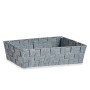Panier Multi-usages Kipit 79812 Gris Tissu 3,8 L 34 x 8,5 x 21 cm (18 Unités): Plus de 300.000 produits de grandes marques en ve