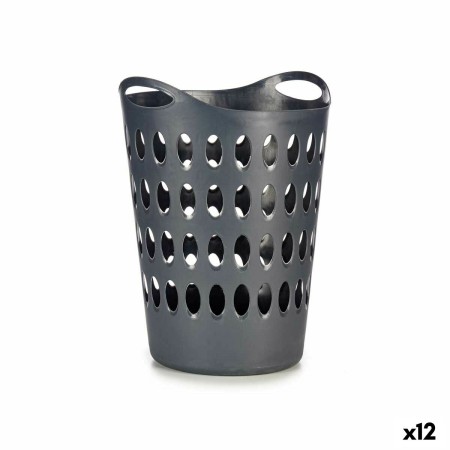 Panier à linge Anthracite Plastique 50 L 44 x 56 x 41 cm (12 Unités): Plus de 300.000 produits de grandes marques en vente direc