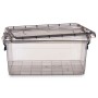 Boîte de rangement avec couvercle Kipit TP546-2 Anthracite Plastique (12 Unités): Plus de 300.000 produits de grandes marques en