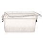 Boîte de rangement avec couvercle Kipit TP545-1 Transparent Plastique (12 Unités): Plus de 300.000 produits de grandes marques e