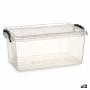 Boîte de rangement avec couvercle Kipit TP546-1 Transparent Plastique (12 Unités): Plus de 300.000 produits de grandes marques e