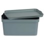 Boîte de rangement avec couvercle Kipit TP594-2 Gris Plastique 7,5 L 21 x 14,2 x 32 cm (12 Unités): Plus de 300.000 produits de 