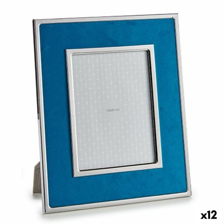 Cadre photo Bleu Velours 1 x 30,8 x 25,8 cm (12 Unités): Plus de 300.000 produits de grandes marques en vente directe à prix usi
