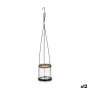 Bougeoir Ibergarden HW99-1108 Métal Verre 15,5 x 85,5 x 15,5 cm (12 Unités): Plus de 300.000 produits de grandes marques en vent