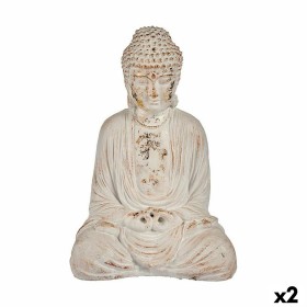 Figure décorative de jardin Ibergarden CC20403 Polyrésine Buda 22,5 x 40,5 x 27 cm (2 Unités): Plus de 300.000 produits de grand