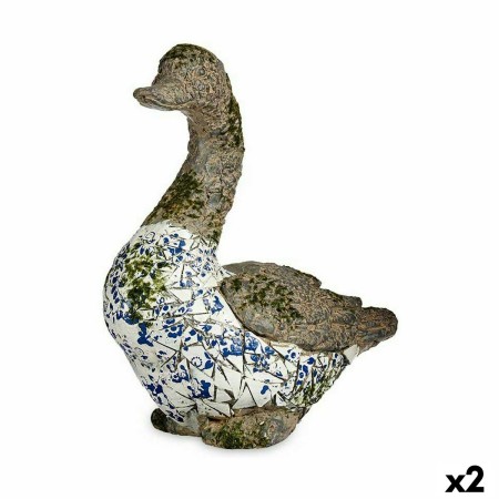 Figure décorative de jardin Ibergarden ZD18065 Polyrésine Canard 17 x 42 x 40 cm (2 Unités): Plus de 300.000 produits de grandes