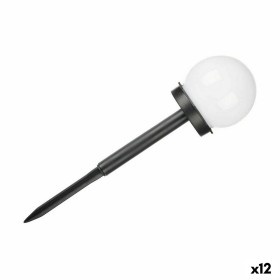 Balise Ibergarden 10 CM BALL Blanc Noir Plastique 10 x 34,5 x 10 cm Ballon Charge solaire (12 Unités): Plus de 300.000 produits 