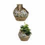 Figure décorative de jardin Ibergarden ZD19022 Polyrésine Vase 28,5 x 28 x 28,5 cm (2 Unités): Plus de 300.000 produits de grand