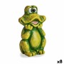 Figure décorative de jardin Ibergarden 12579 Céramique Grenouille 14 x 29 x 18,5 cm (8 Unités): Plus de 300.000 produits de gran