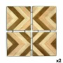 Décoration murale Bafana Marron Beige 3 x 82,5 x 82,5 cm (2 Unités): Plus de 300.000 produits de grandes marques en vente direct