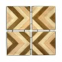 Décoration murale Bafana Marron Beige 3 x 82,5 x 82,5 cm (2 Unités): Plus de 300.000 produits de grandes marques en vente direct
