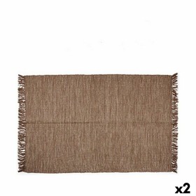 Tapis Marron 180 x 120 cm (2 Unités): Plus de 300.000 produits de grandes marques en vente directe à prix usine sur cadeaufou.co