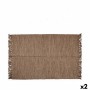 Tapis Marron 180 x 120 cm (2 Unités): Plus de 300.000 produits de grandes marques en vente directe à prix usine sur cadeaufou.co