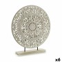 Figurine Décorative Mandala Blanc 7 x 49 x 44 cm (6 Unités): Plus de 300.000 produits de grandes marques en vente directe à prix