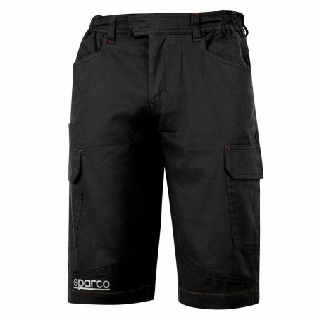 Pantalon court Sparco Bermuda Cargo Noir: Plus de 300.000 produits de grandes marques en vente directe à prix usine sur cadeaufo