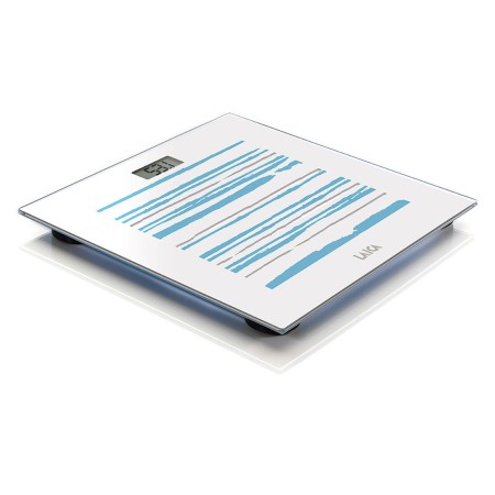 Balance Numérique de Salle de Bain LAICA PS1074 Blanc A rayures Multicouleur Verre trempé 150 kg: Plus de 300.000 produits de gr