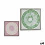 Toile Abstrait 52,5 x 2,8 x 52,5 cm (4 Unités): Plus de 300.000 produits de grandes marques en vente directe à prix usine sur ca