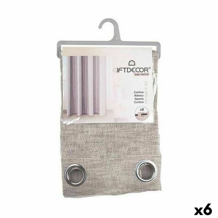 Rideau Marron 140 x 0,1 x 260 cm (6 Unités): Plus de 300.000 produits de grandes marques en vente directe à prix usine sur cadea